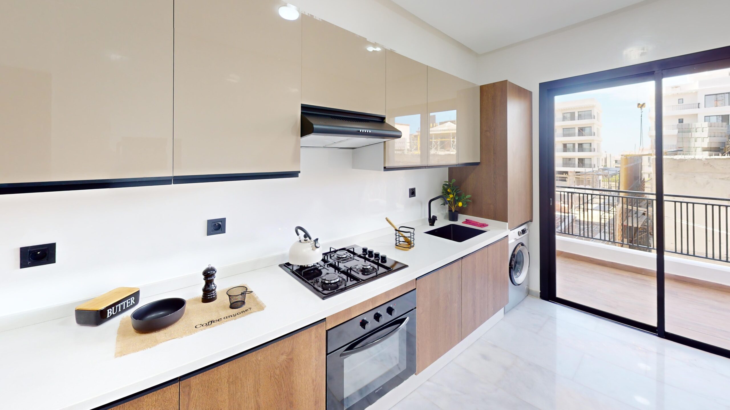 Appartement-temoin-deux-chambres-Kitchen 1